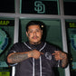 San Diego Black Zooted Baseball Tee
